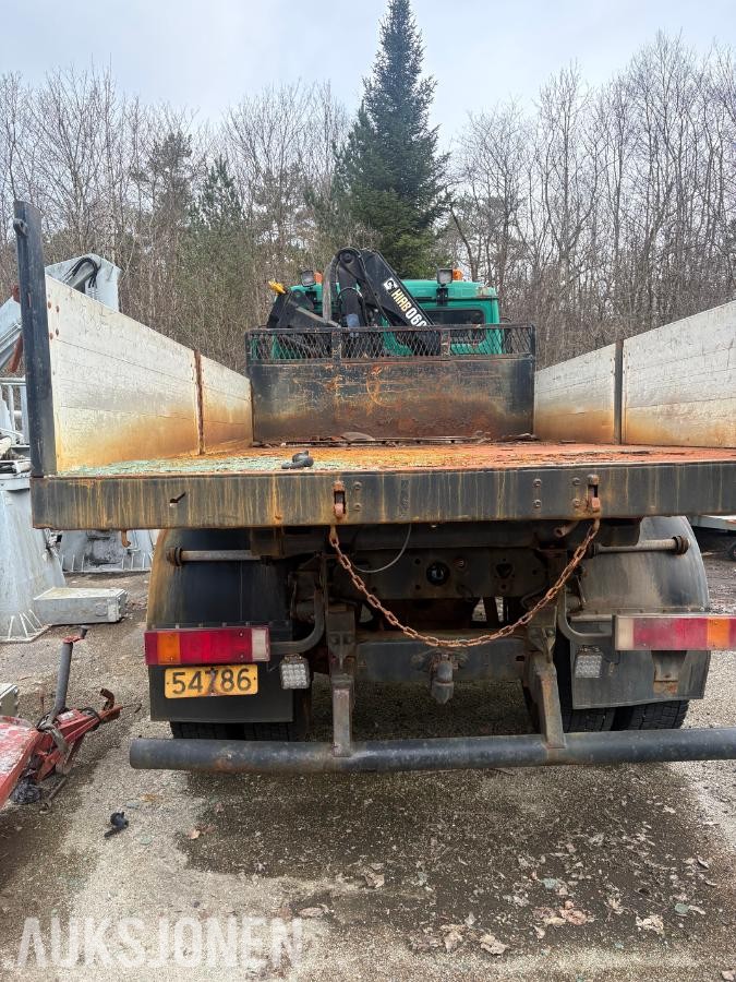 1996 MAN Lastebil med Hiab kran